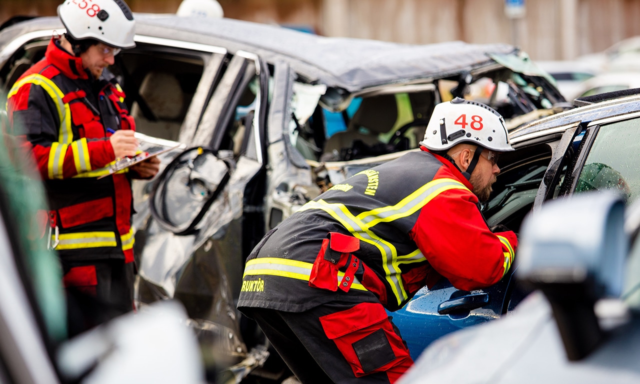 crash-test Volvo