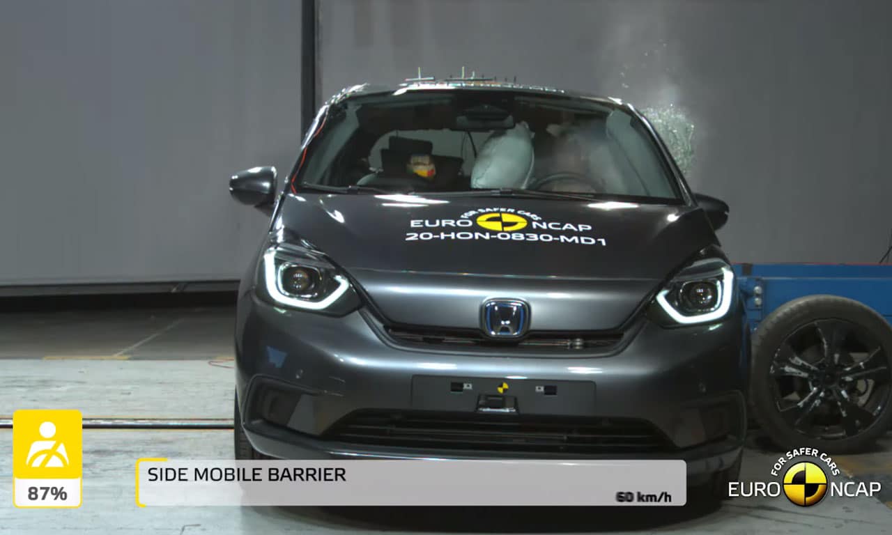 Honda Fit 2021 Crash-test Euro NCAP