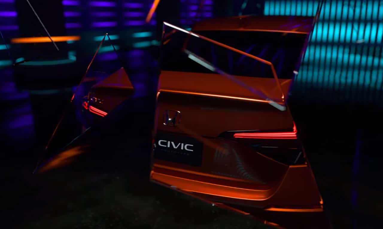 Honda Civic 2022 teaser