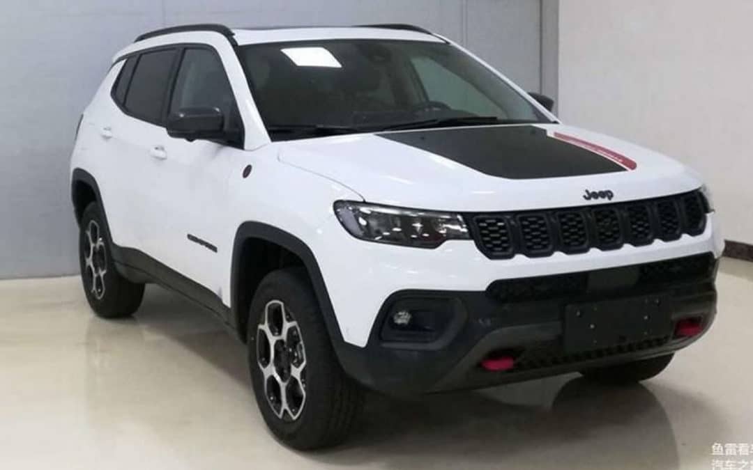 Jeep Compass 2022 vaza em registros na China