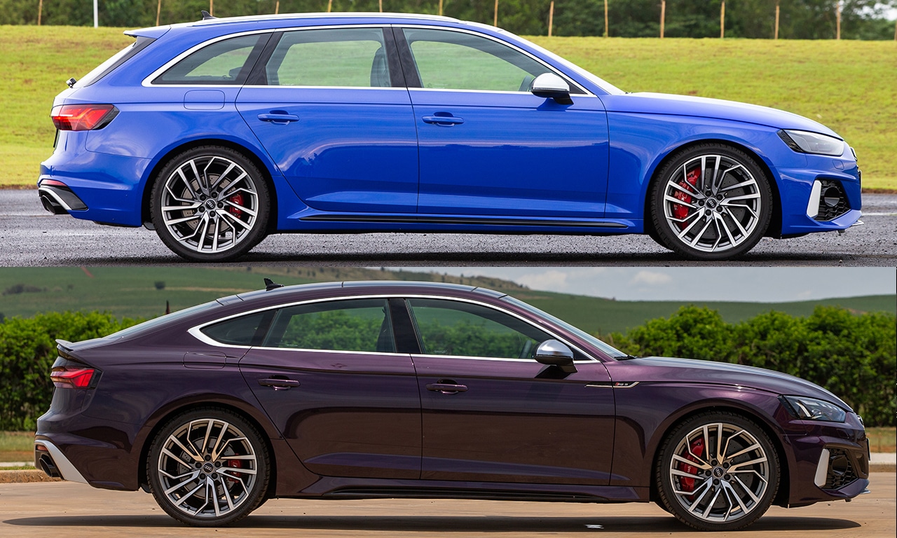 Audi RS 4 Avant e Audi RS 5 Sportback