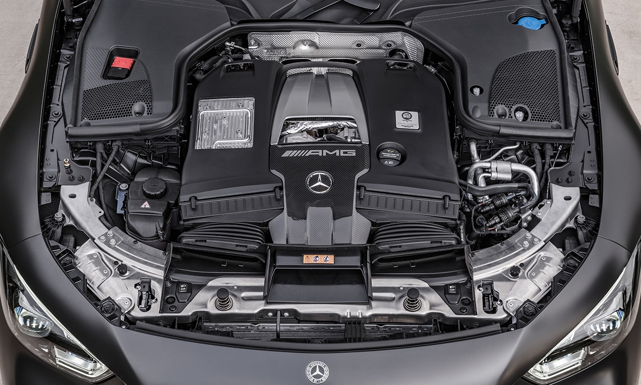 motor V8 Mercedes-AMG GT 63 S Carbon