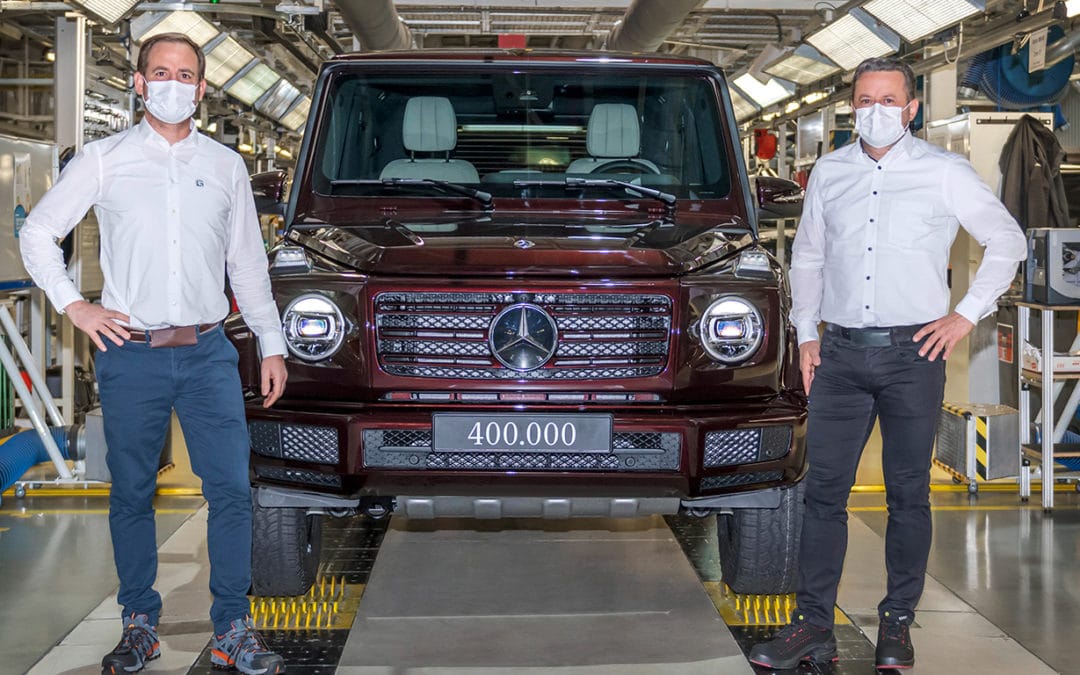 Mercedes Classe G chega a 400 mil unidades produzidas