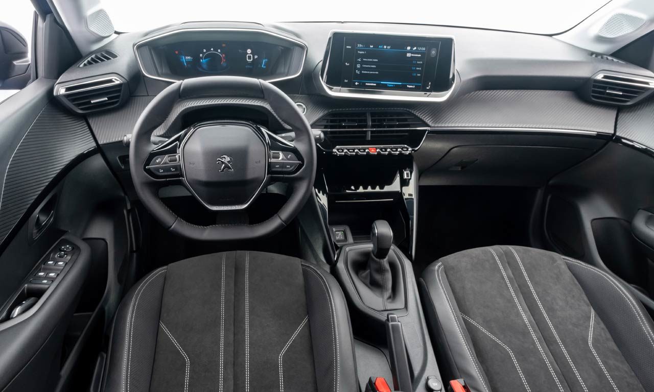 Interior painel novo Peugeot 208 Griffe 2021