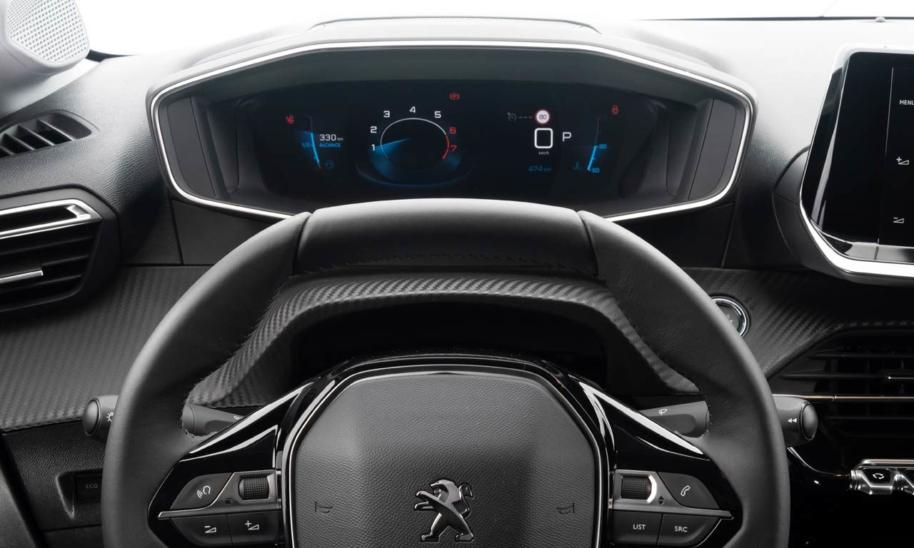 Interior painel novo Peugeot 208 Griffe 2021