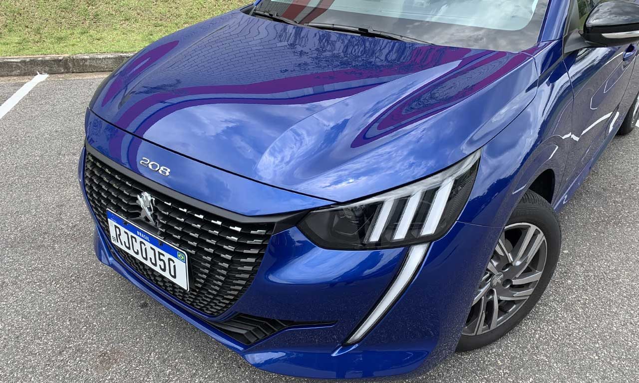 Dianteira Novo Peugeot 208 Griffe 2021