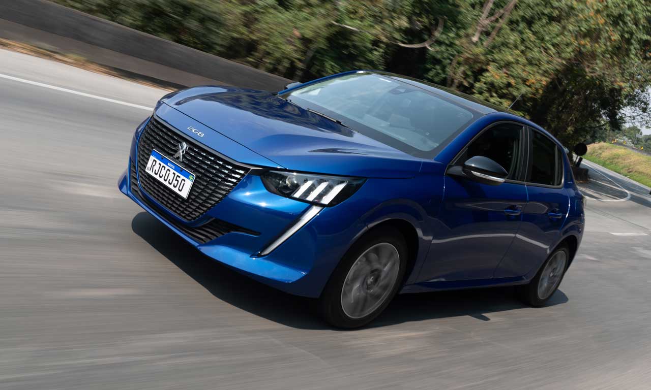 Dianteira Novo Peugeot 208 Griffe 2021