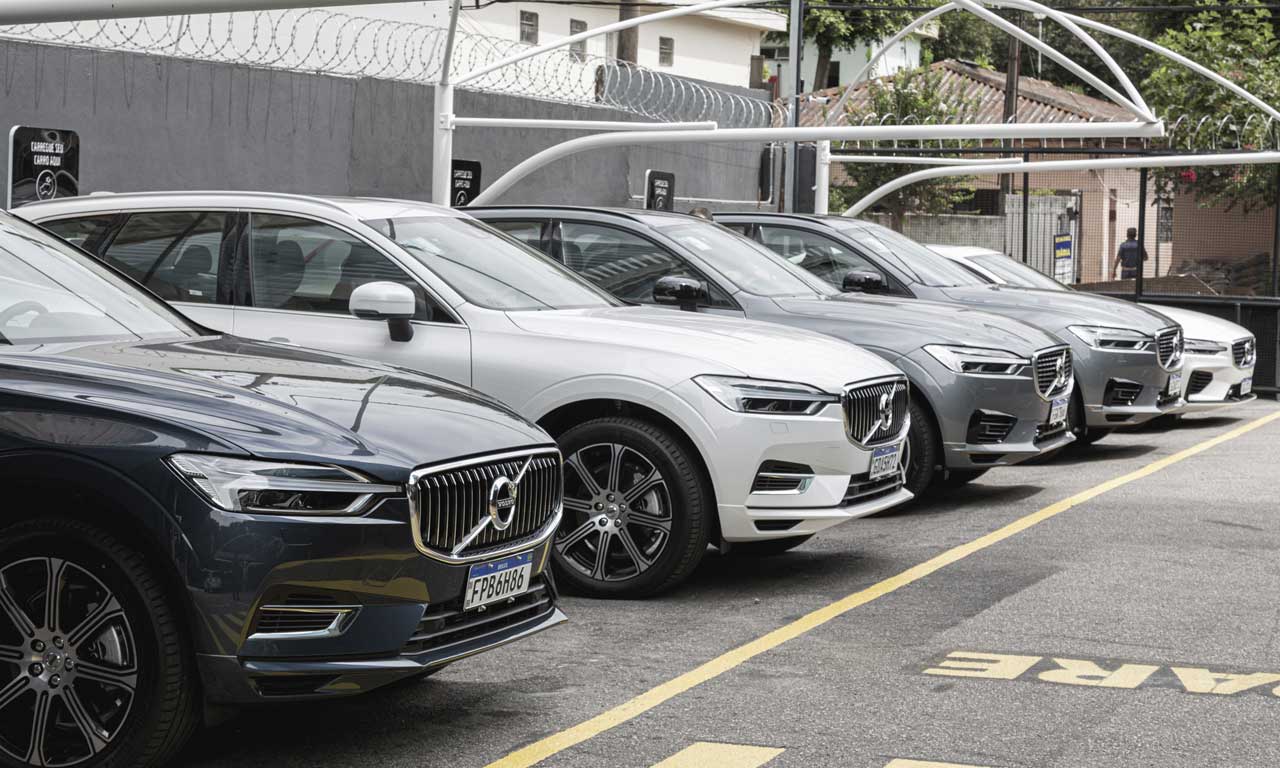 Volvo Lovers empréstimo de carros híbridos grátis