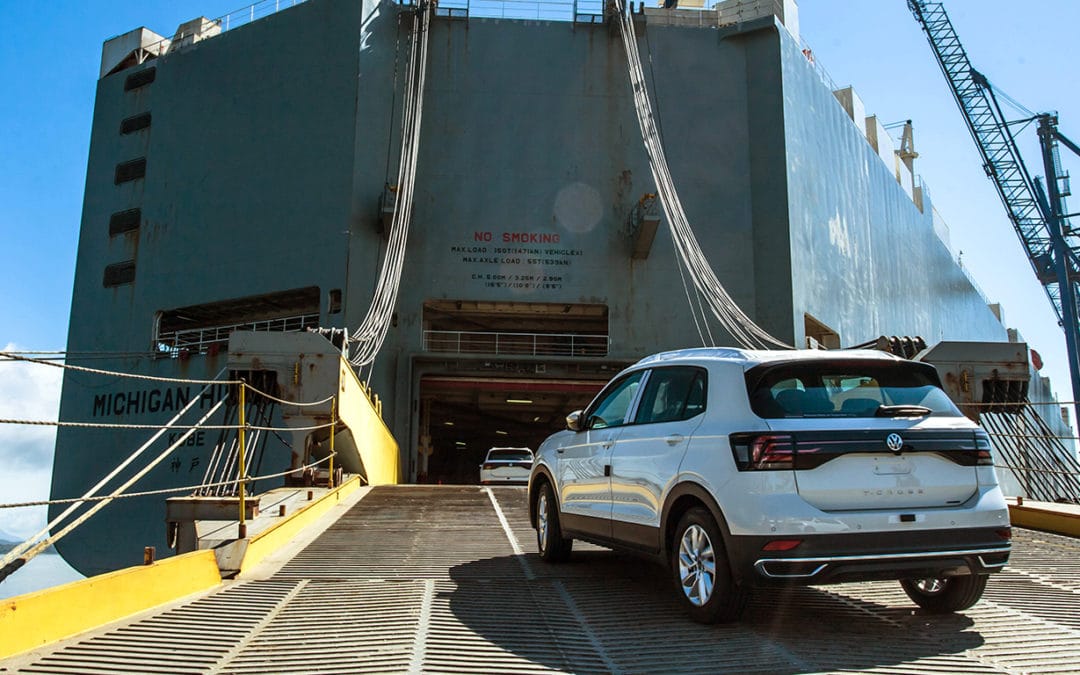 VW T-Cross é exportado para o continente africano