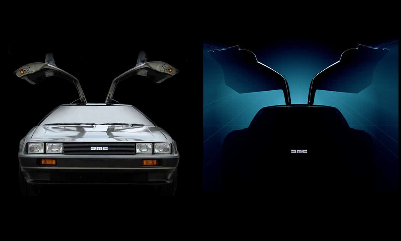 Teaser DeLorean DMC-12 elétrico 2021