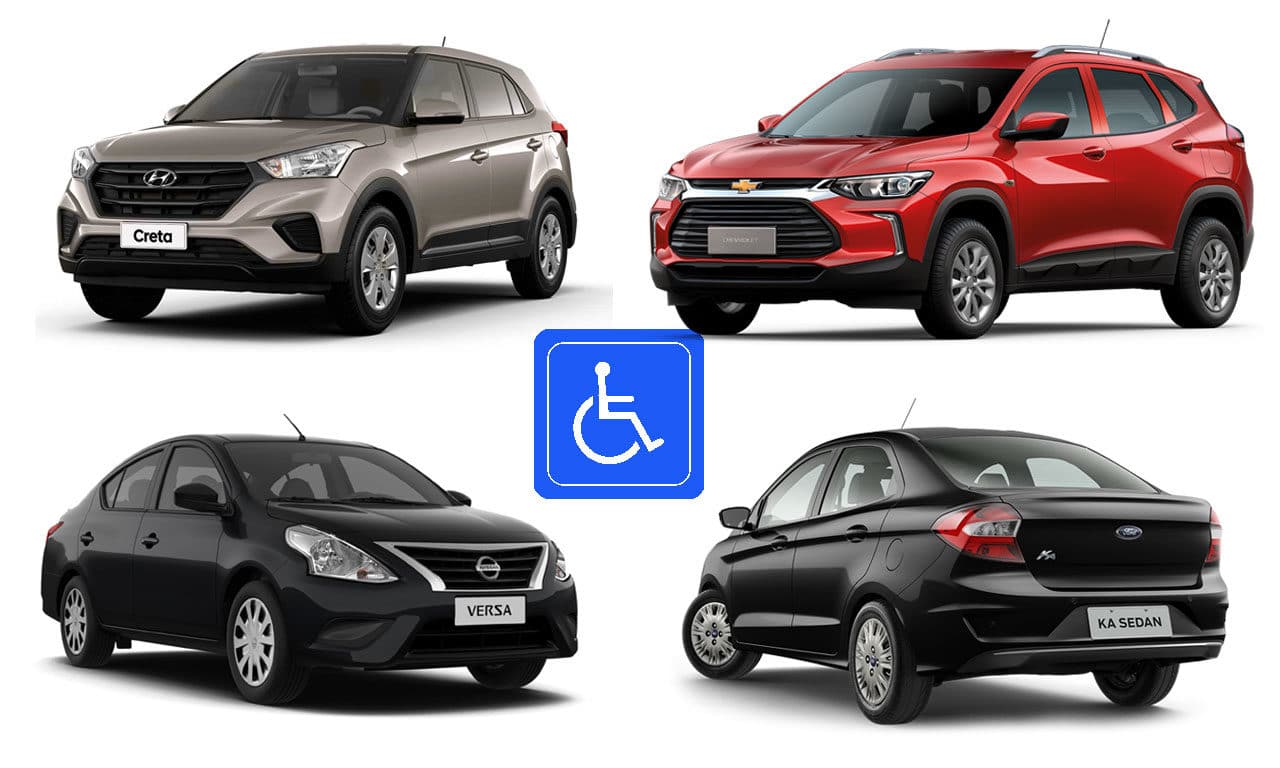 Lista de carros PCD 2021