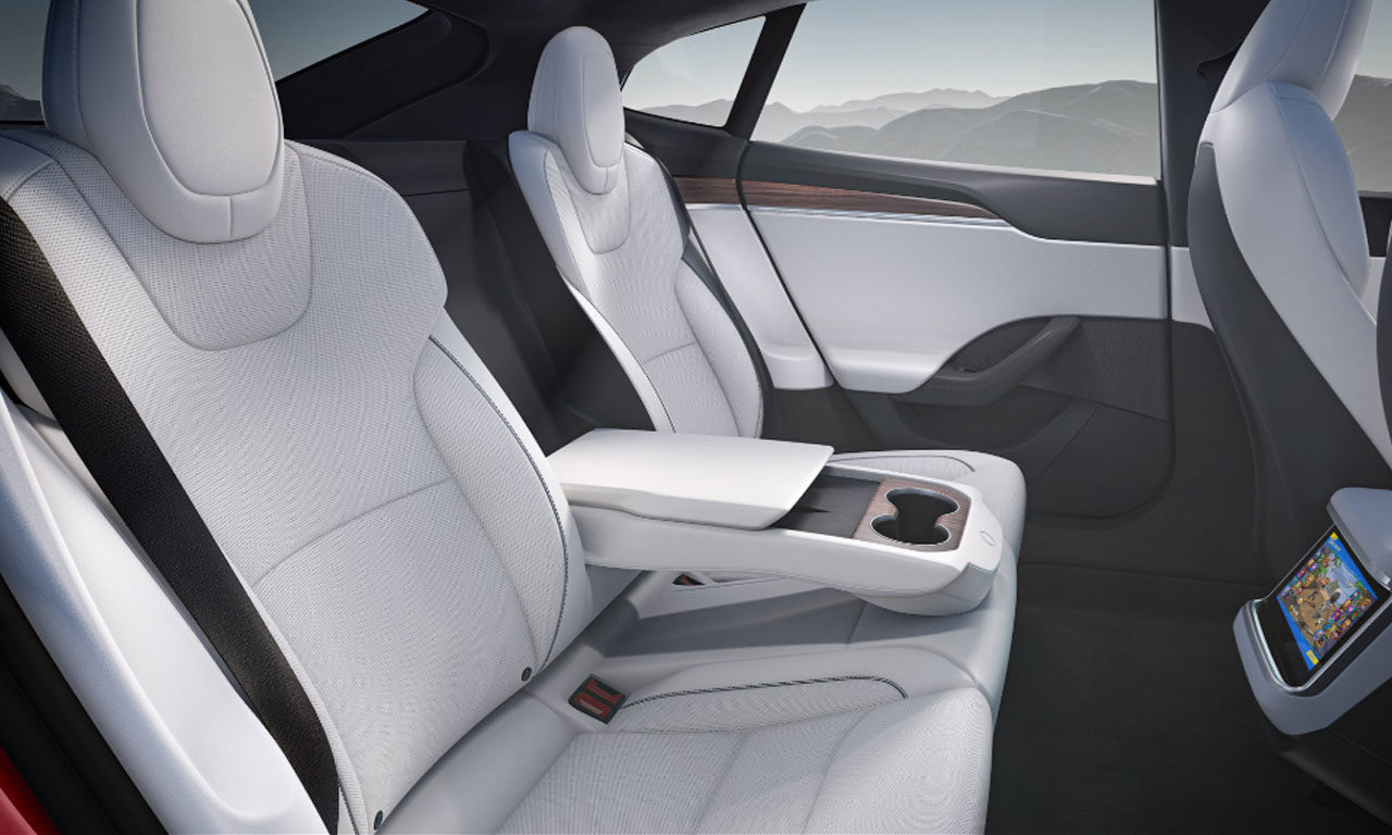 Interior Tesla Model S e Model X 2022