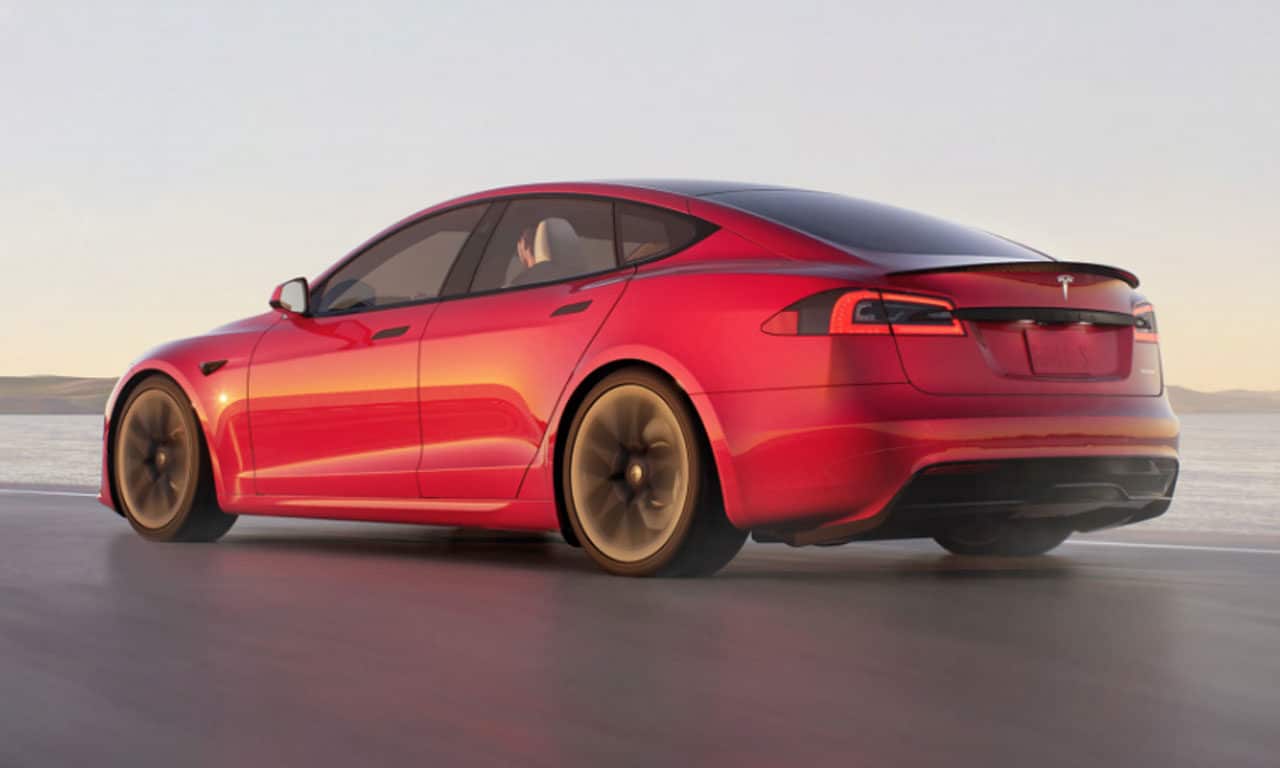 Tesla Model S 2022 facelift