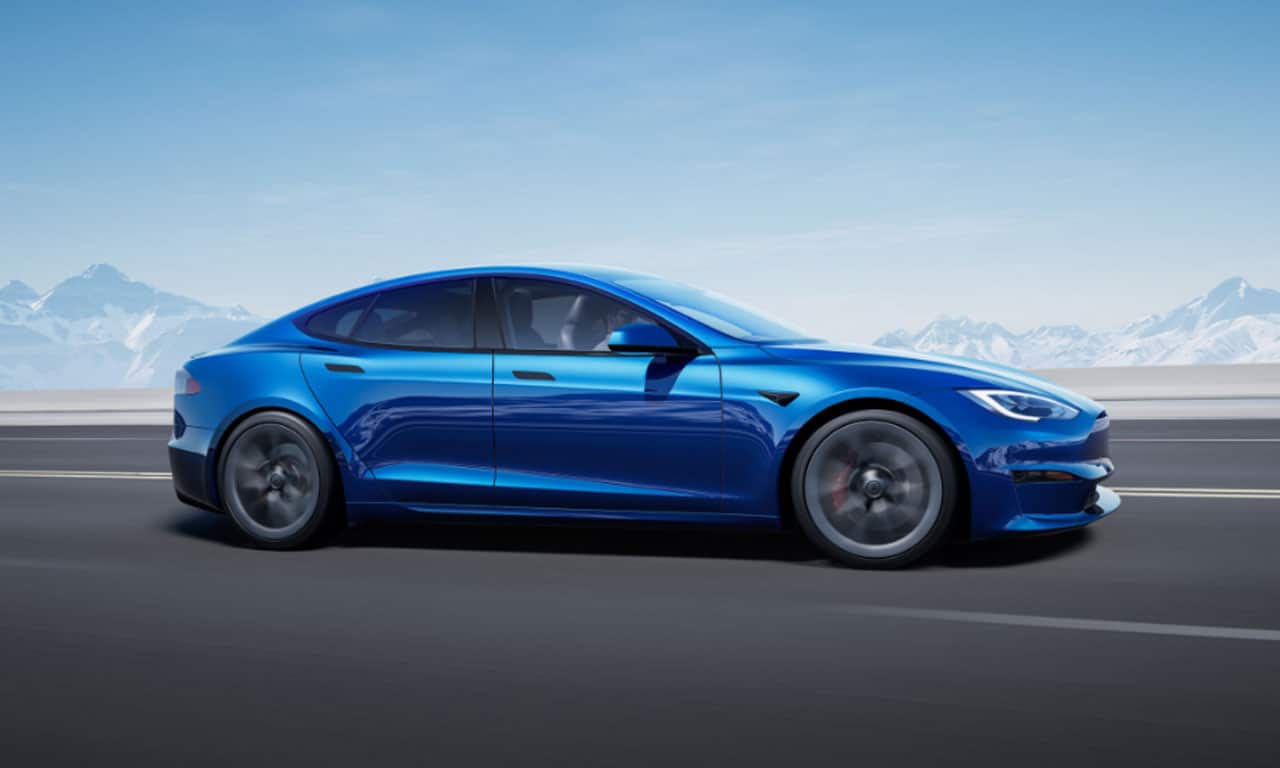 Tesla Model S 2022 facelift