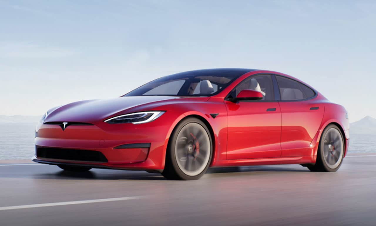 Tesla Model S 2022 facelift