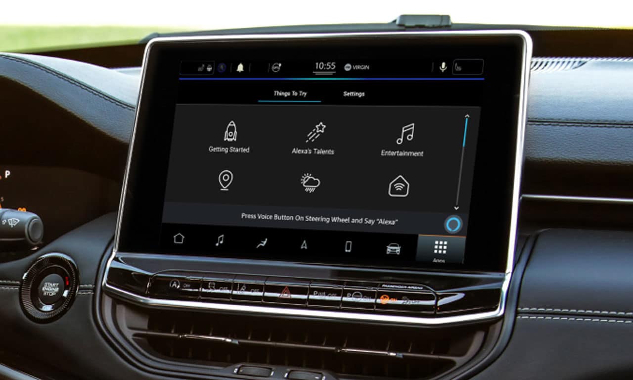 Interior Novo Jeep Compass 2022