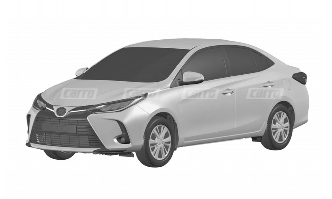 Registro INPI Toyota Yaris Sedã 2022 Brasil