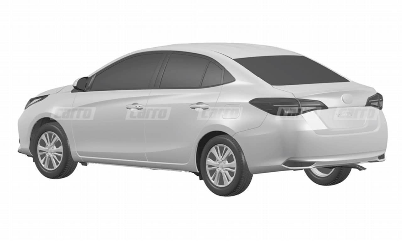 Registro INPI Toyota Yaris Sedã 2022 Brasil