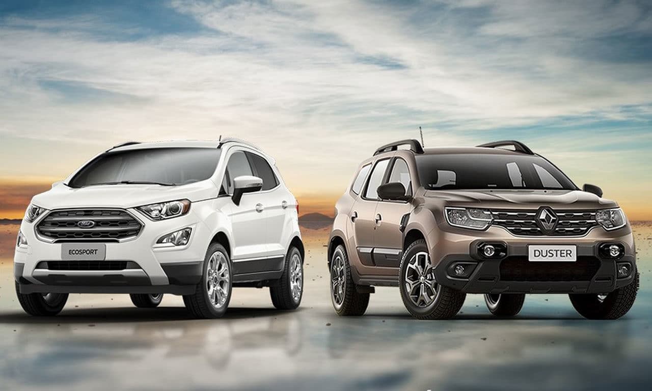 Anúncio homenagem Renault Duster e Ford EcoSport