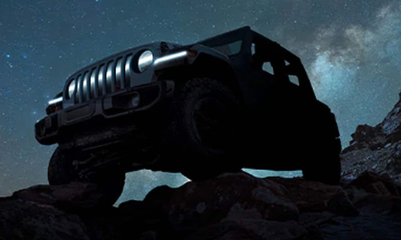 Teaser Jeep Wrangler 100% elétrico