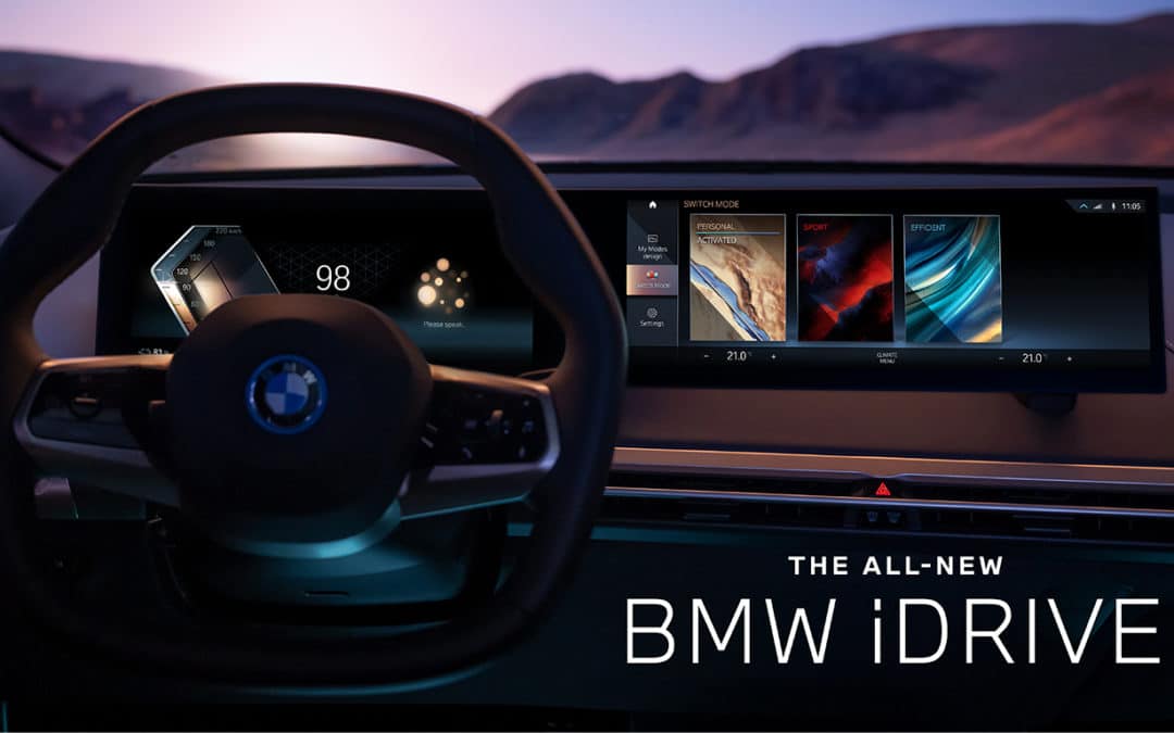 Novo BMW iDrive estreia nos elétricos iX e no i4