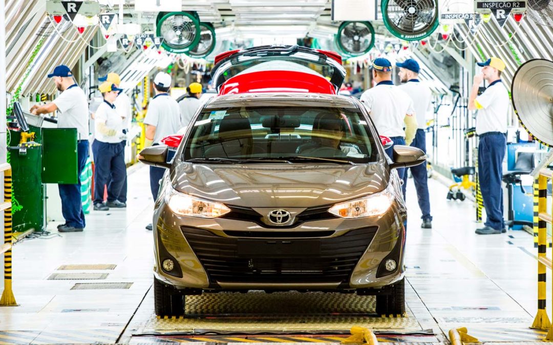 Toyota para produção de Yaris e Corolla Cross temporariamente