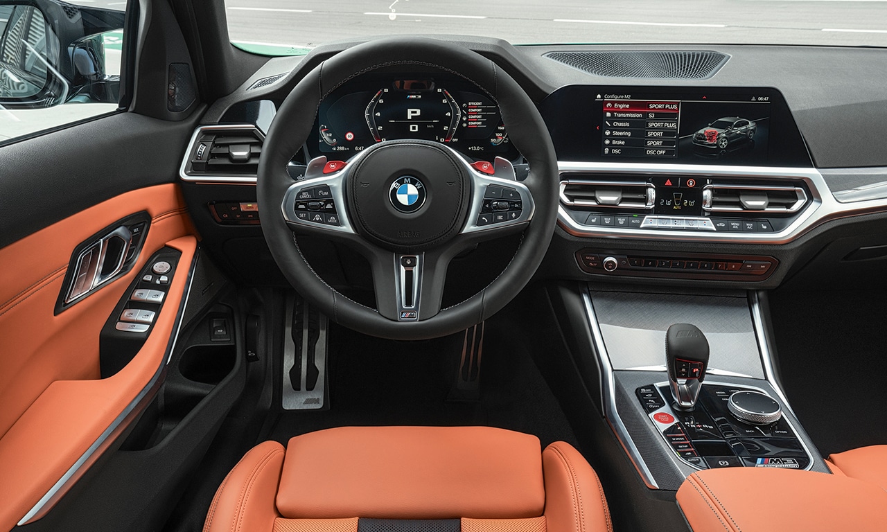 interior BMW M3 Competition