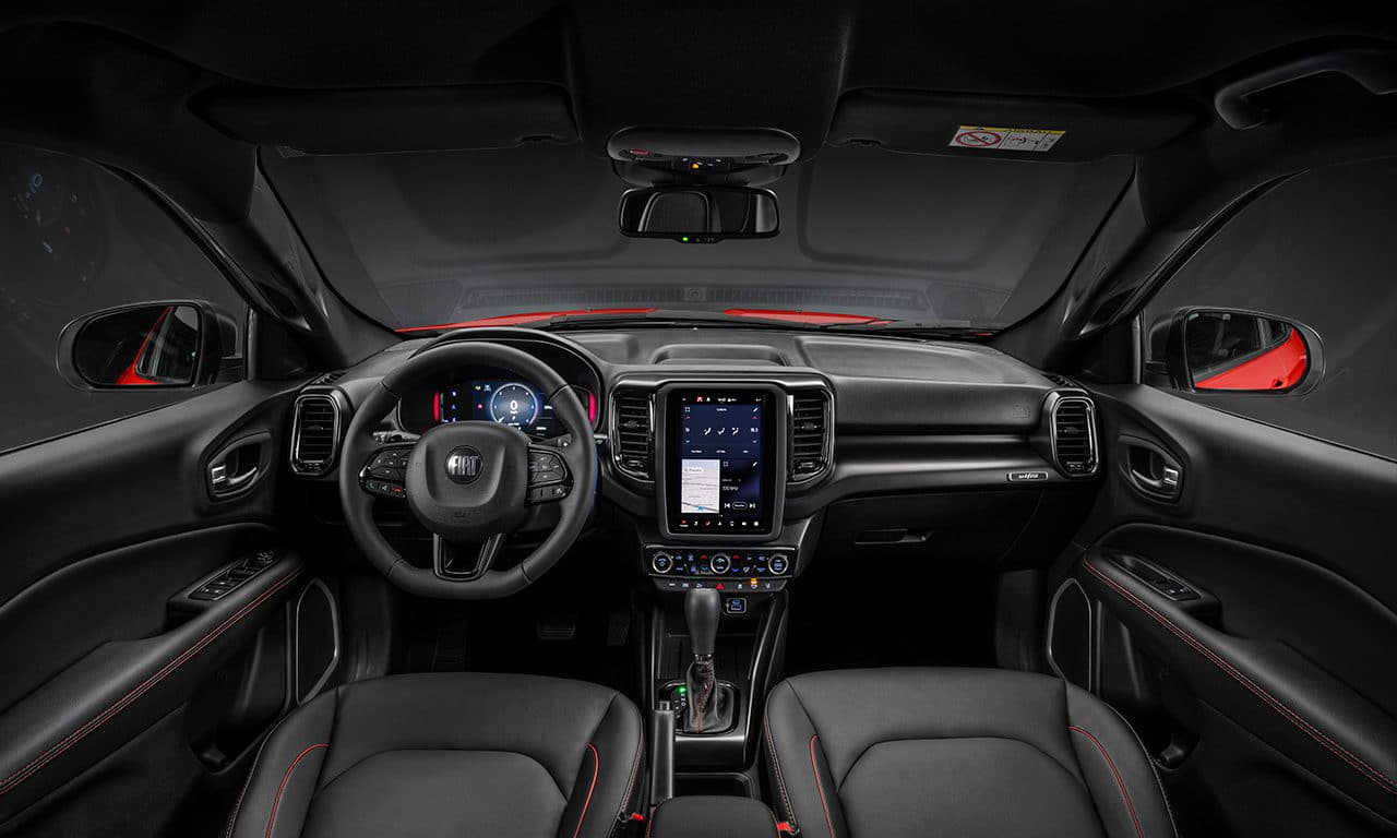 interior Fiat Toro Ultra