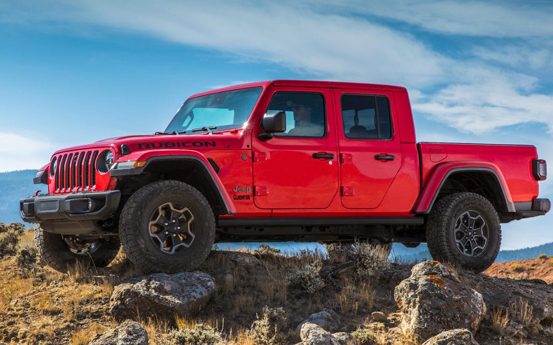 Picape Jeep Gladiator virá ao Brasil em versão única