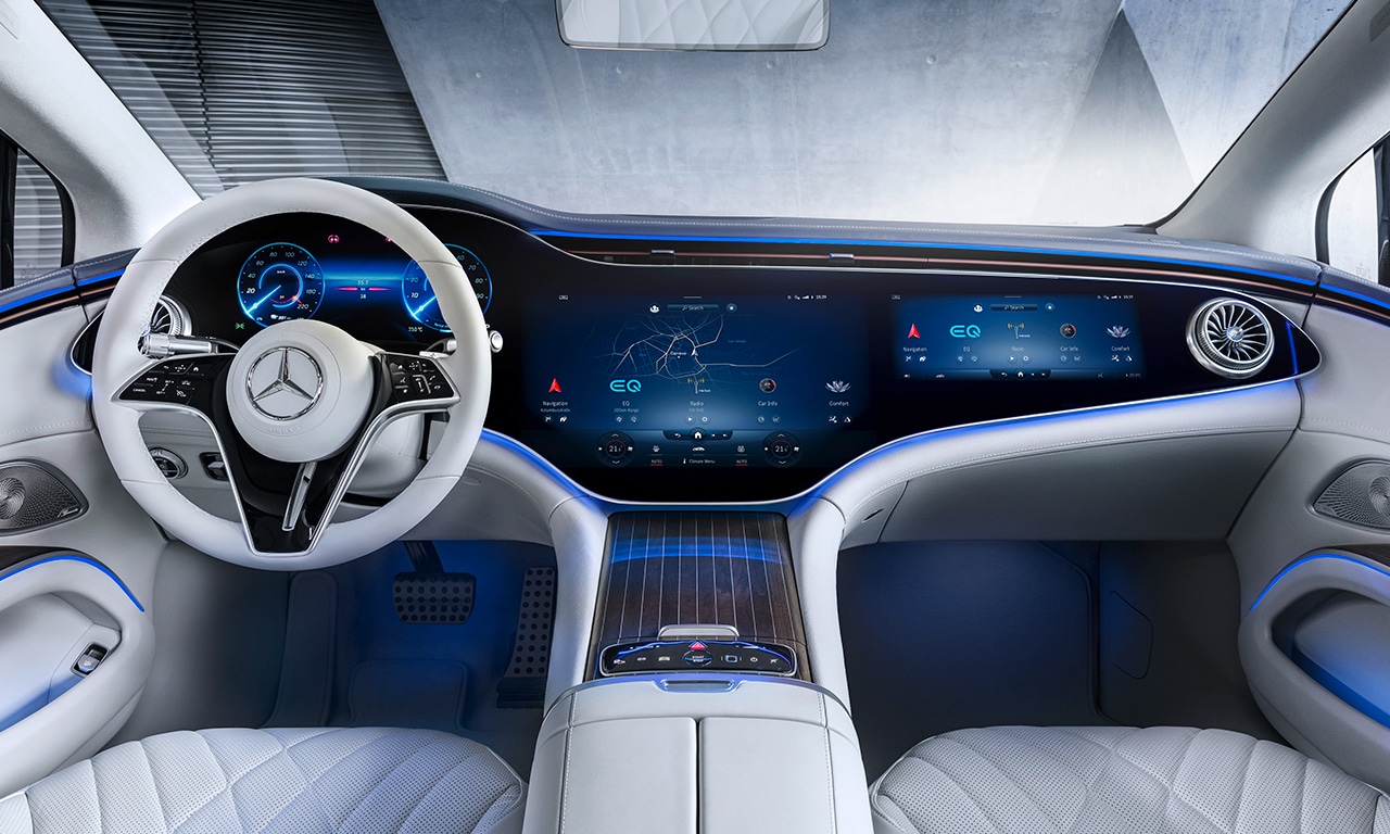 interior Mercedes-Benz EQS