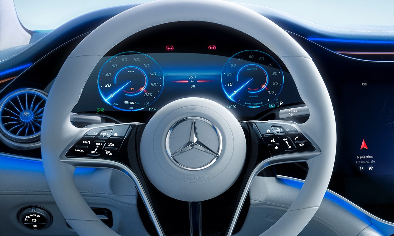 interior Mercedes-Benz EQS