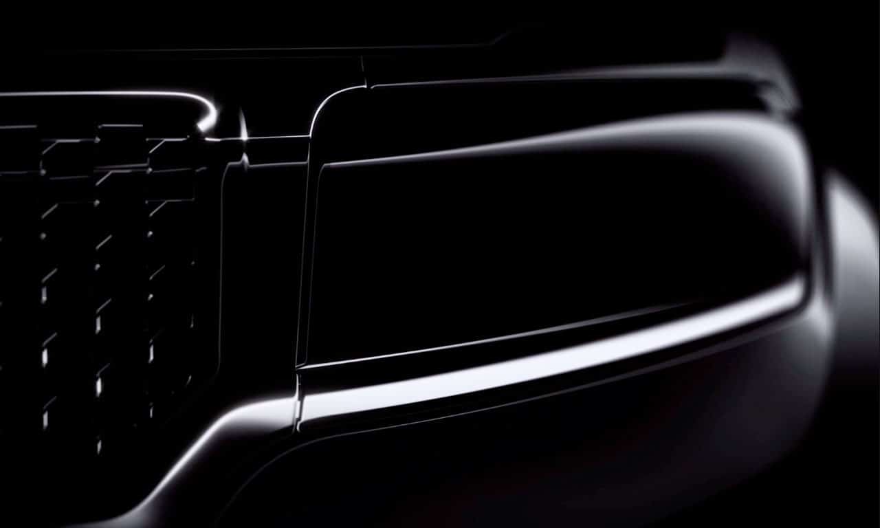 Teaser SUV Jeep de 7 lugares Jeep Commander 2022