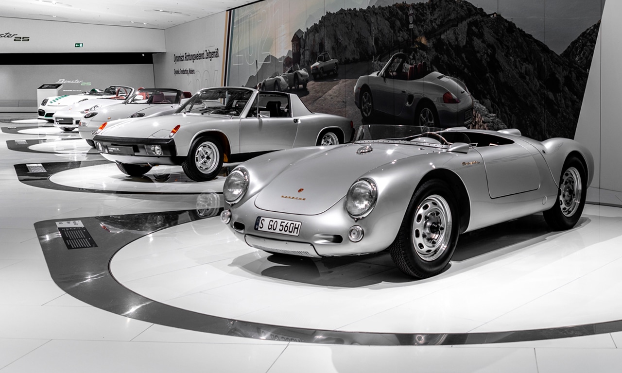 Porsche exposição 25 Years of the Boxster