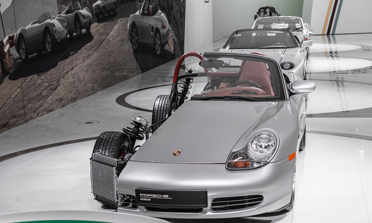 Porsche exposição 25 Years of the Boxster