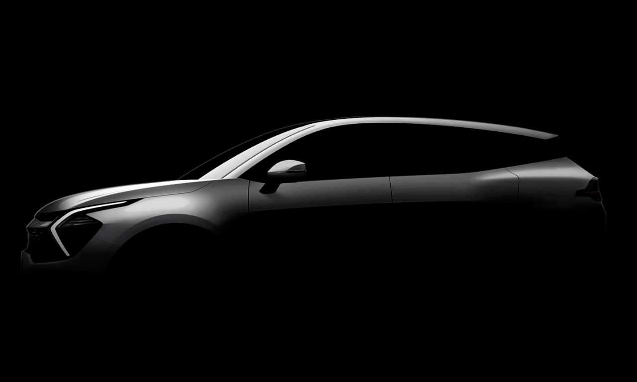 Teaser Novo Kia Sportage 2022