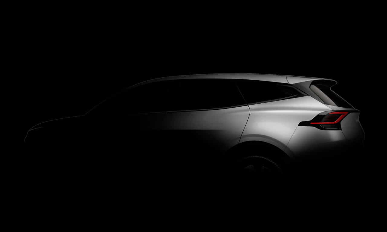 Teaser Novo Kia Sportage 2022