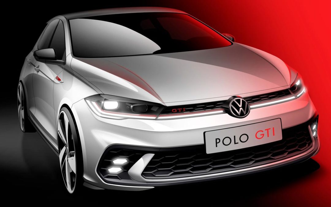 Volkswagen adianta teaser do Polo GTI renovado