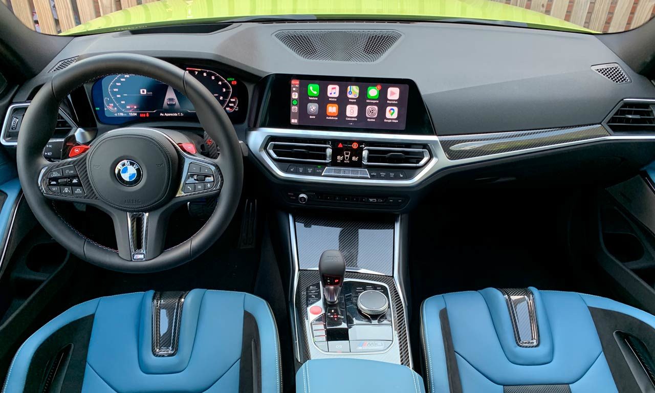 Interior BMW M3 Competition Track 2021