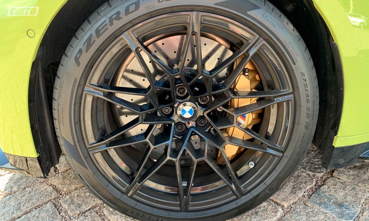 Rodas e discos de freio BMW M3 Competition Track 2021