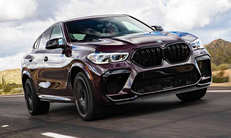 Bmw x6m competition черный