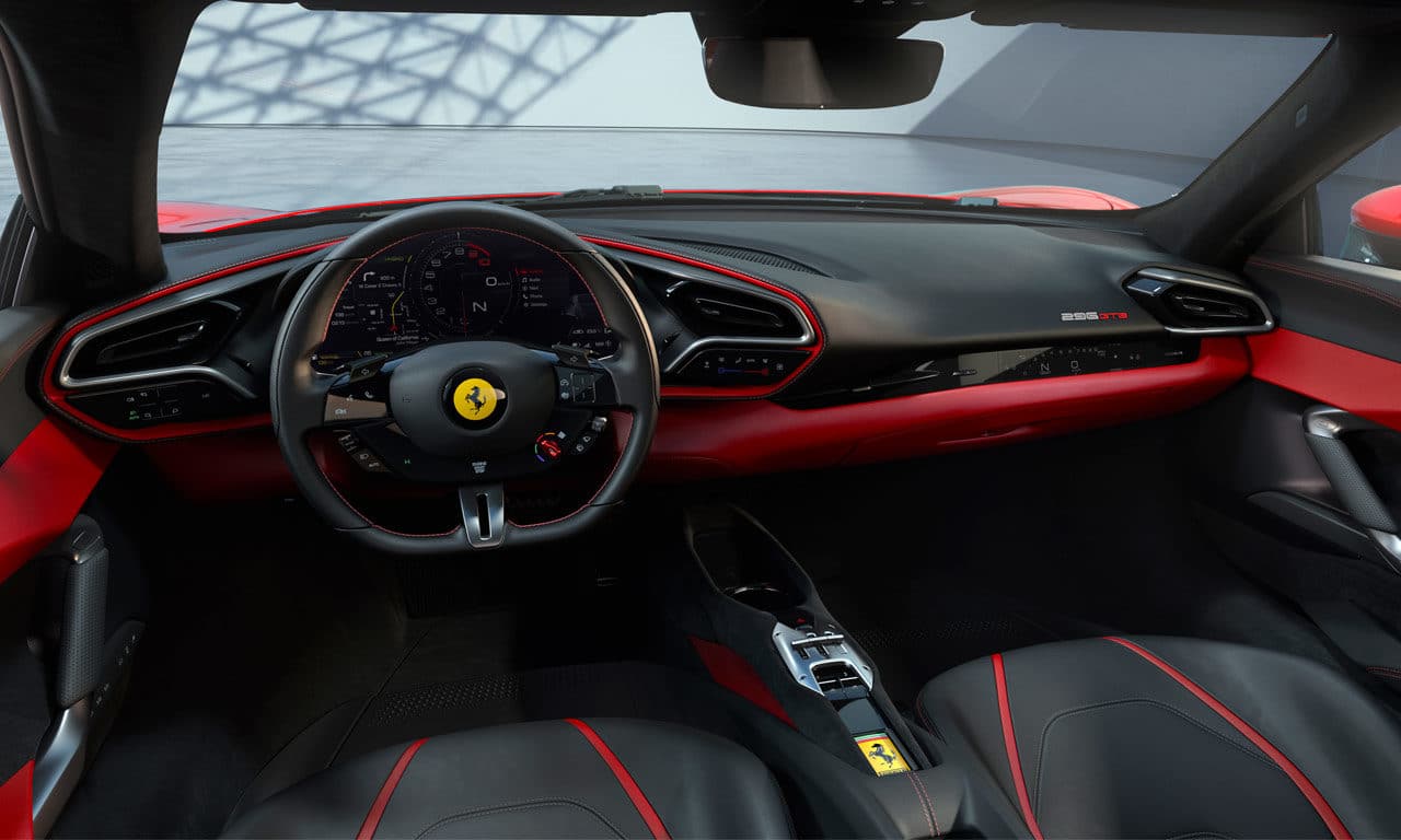 Interior Ferrari 296 GTB