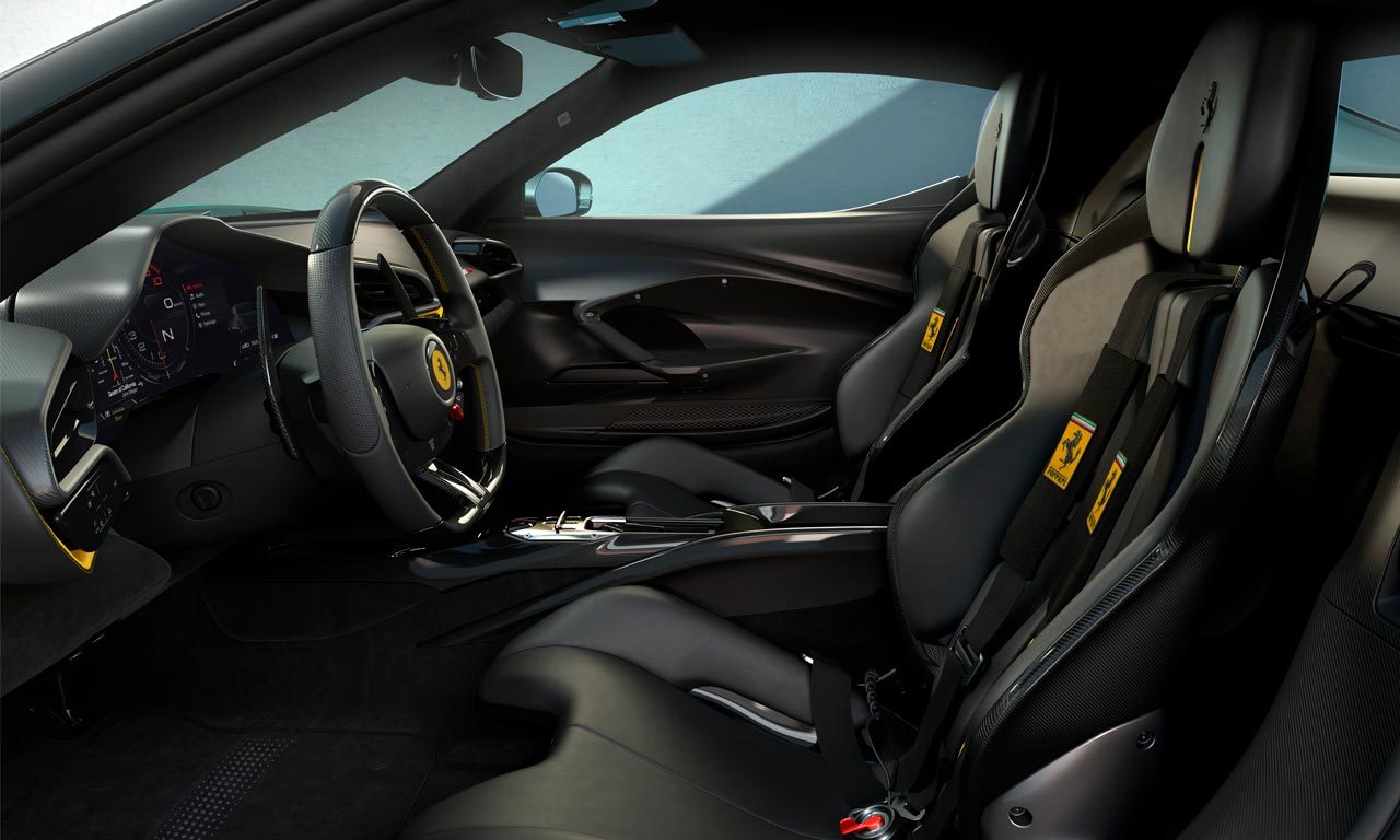 Interior Ferrari 296 GTB