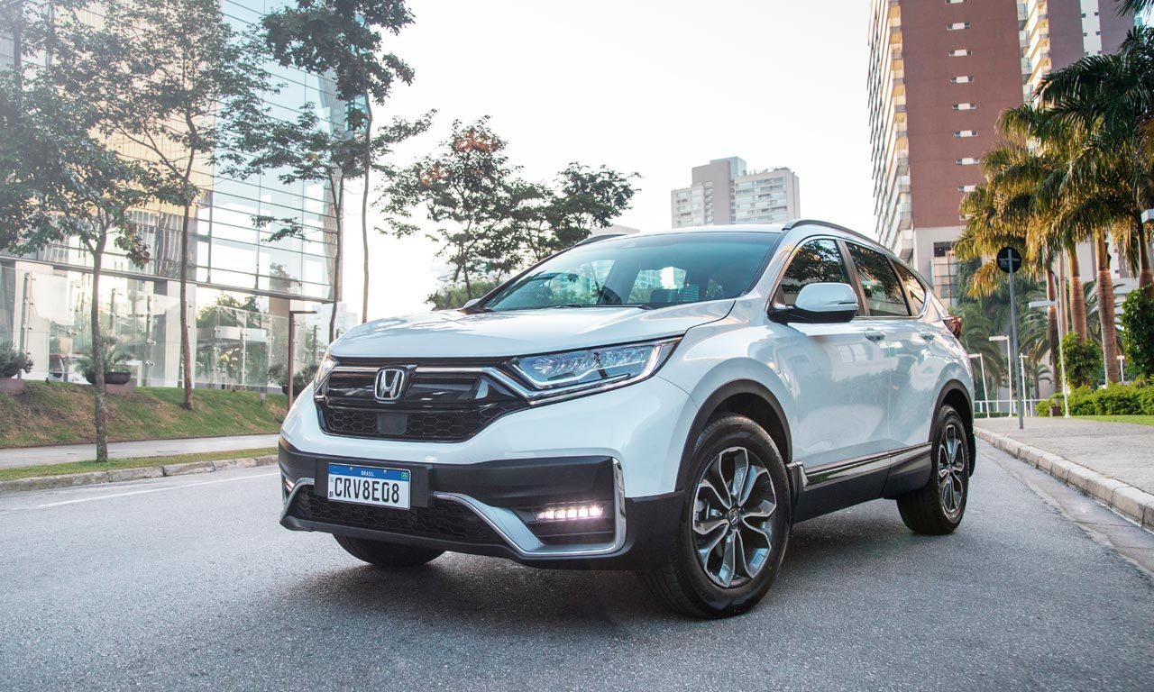 Dianteira Honda CR-V Touring 2021