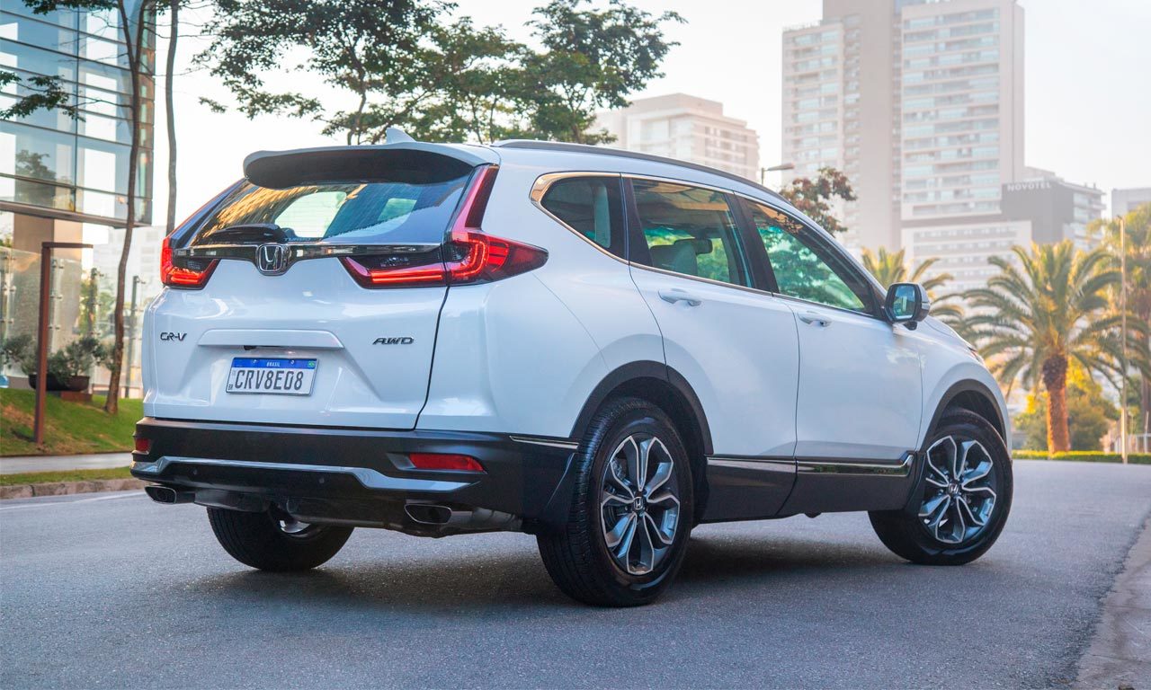 Traseira Honda CR-V Touring 2021