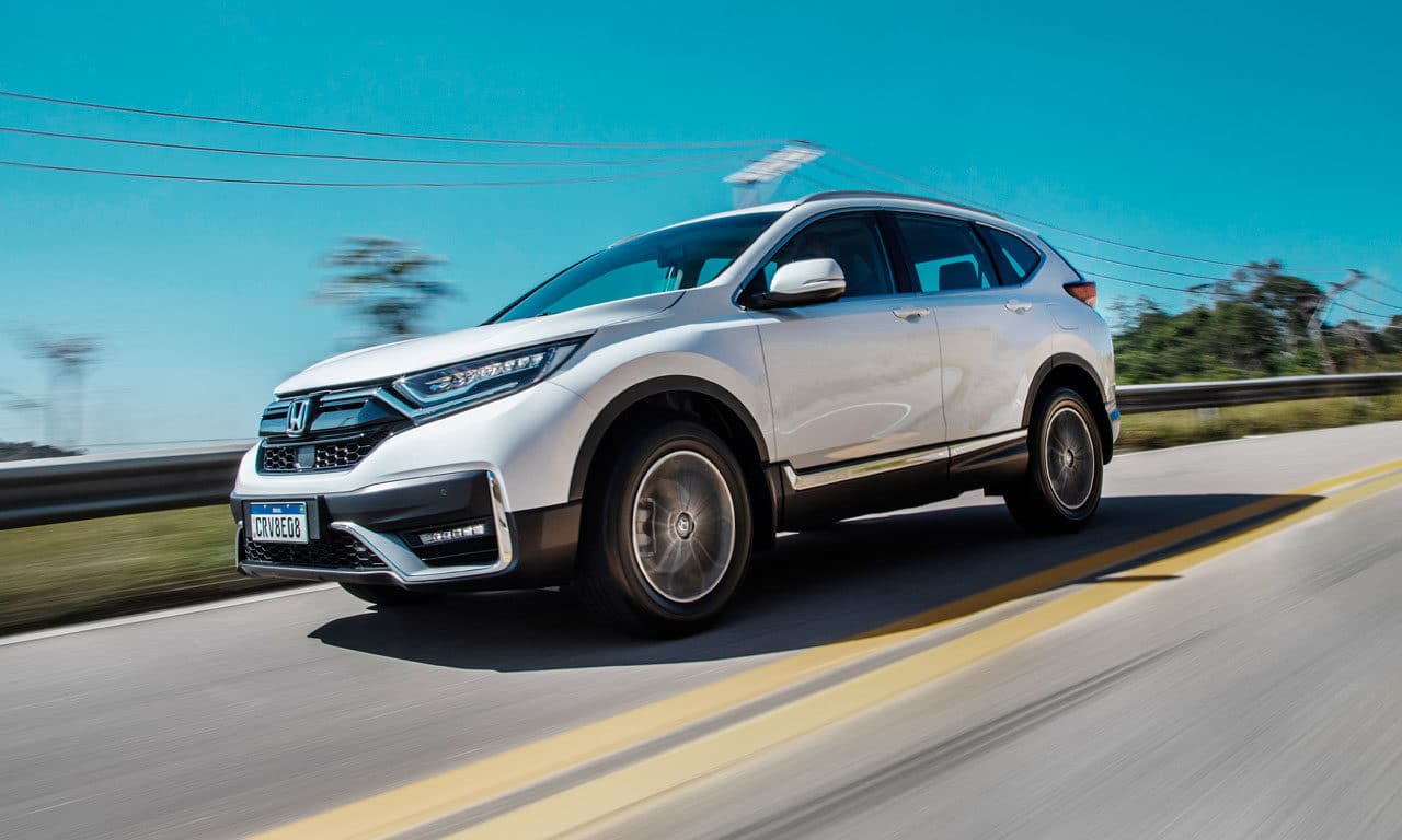 Lateral Honda CR-V Touring 2021