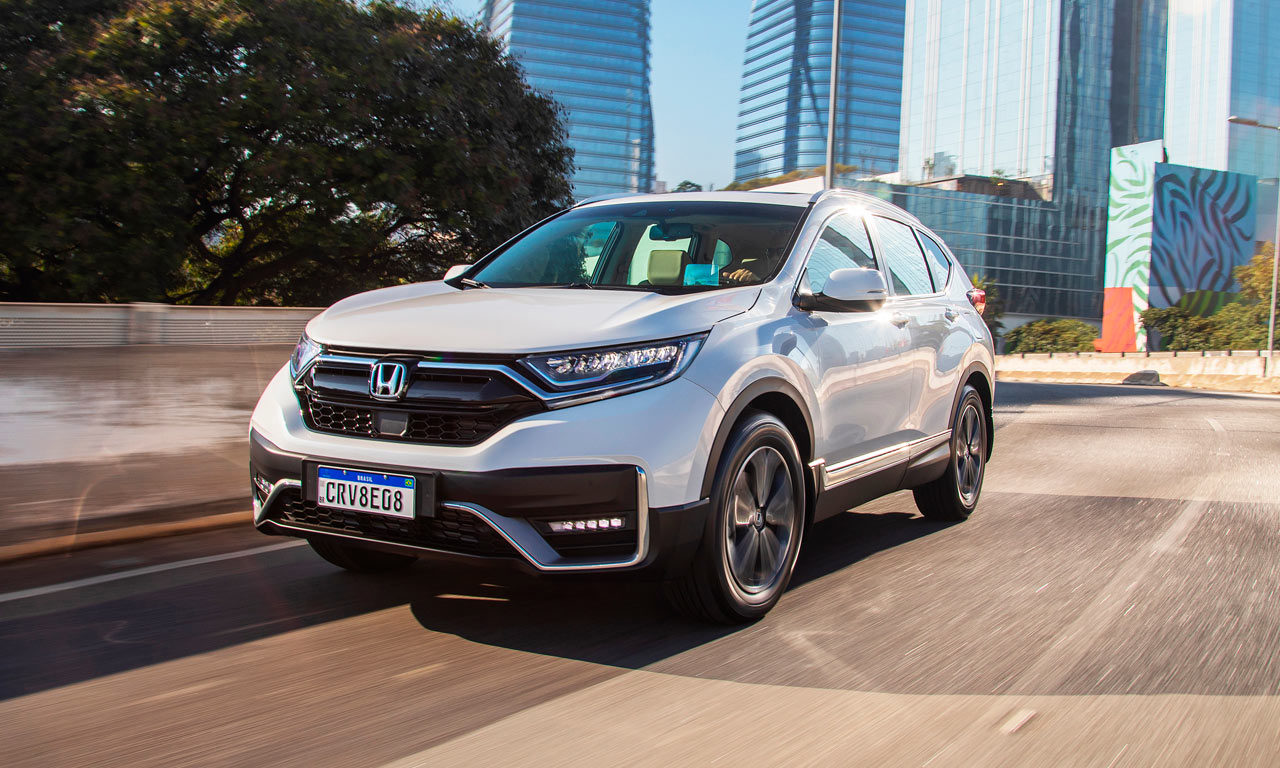 Dianteira Honda CR-V Touring 2021