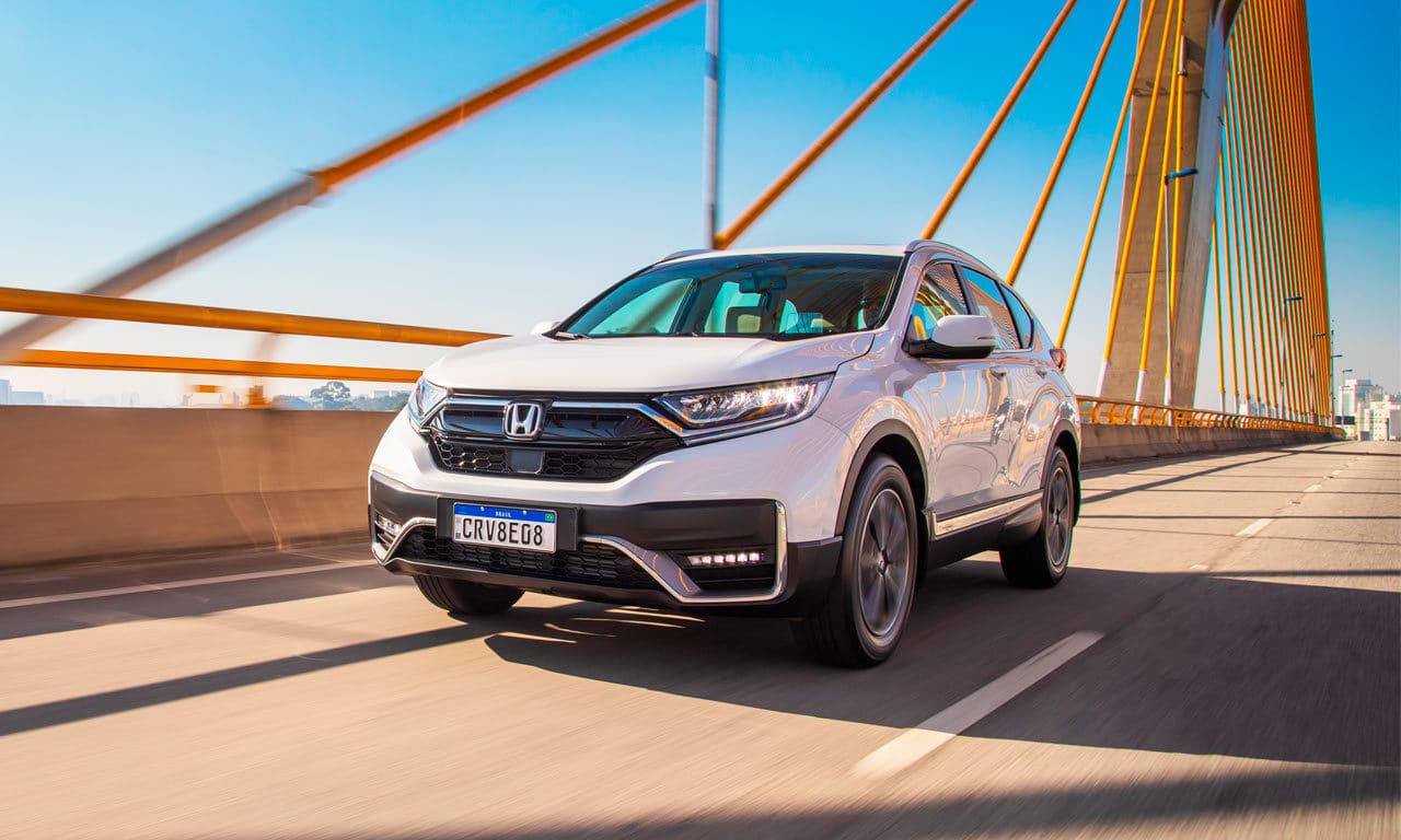 Dianteira Honda CR-V Touring 2021