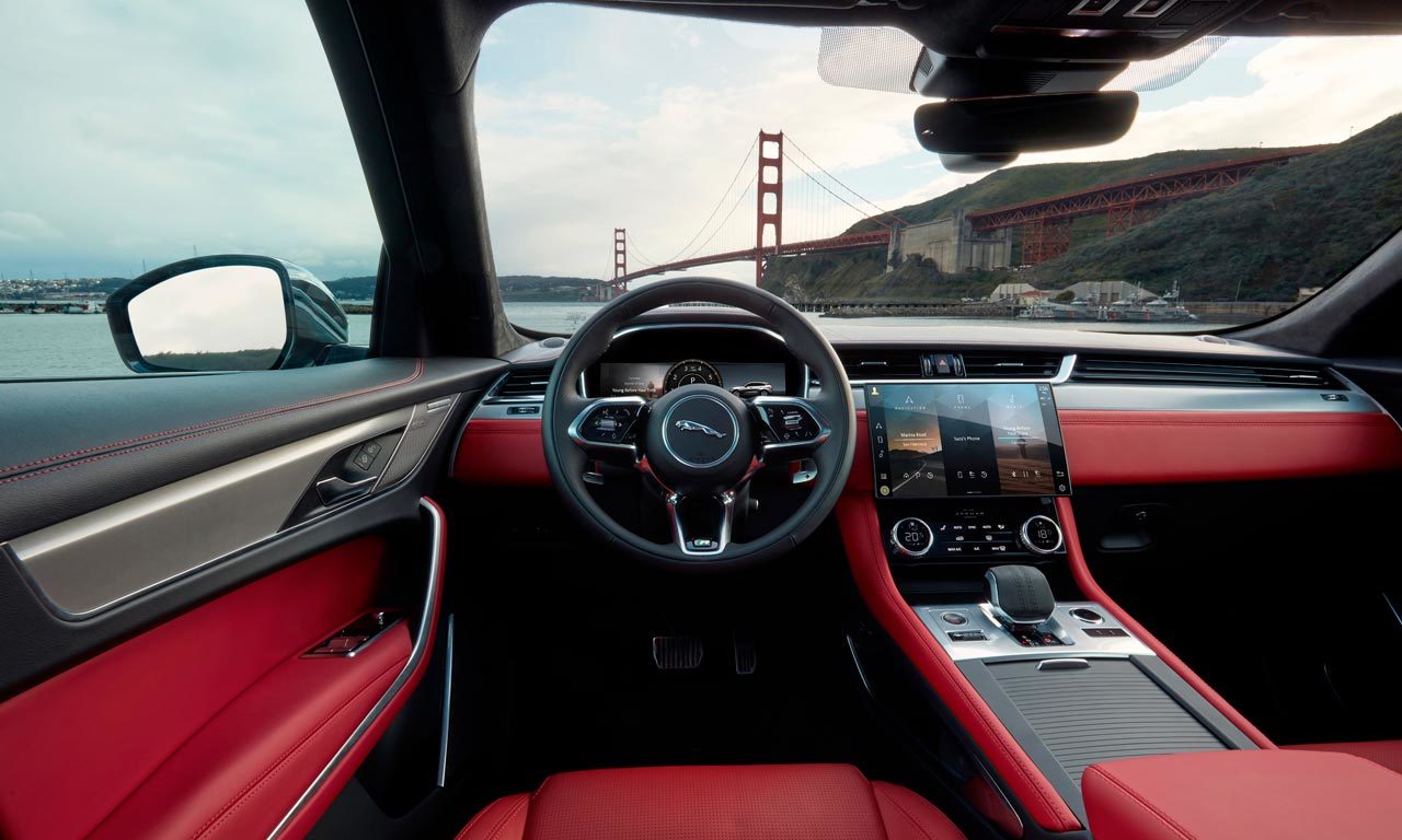 Interior Jaguar F-Pace 2021