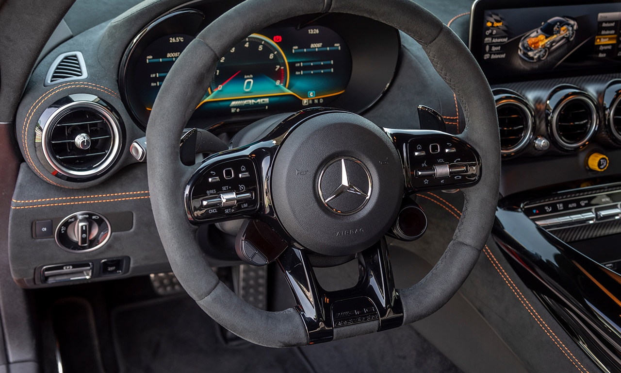 interior Mercedes-AMG GT Black Series