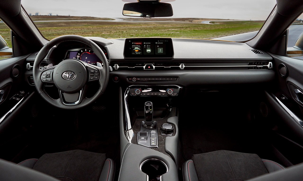 interior Toyota GR Supra